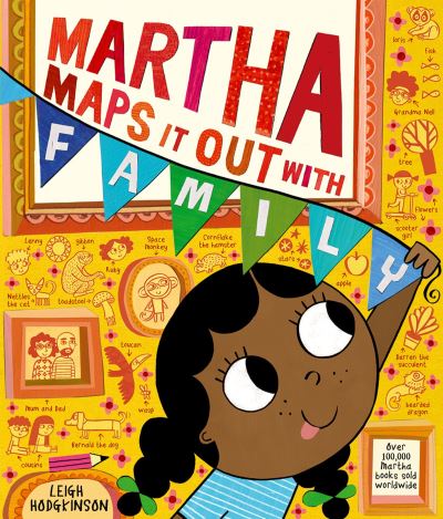 Martha maps it out with family