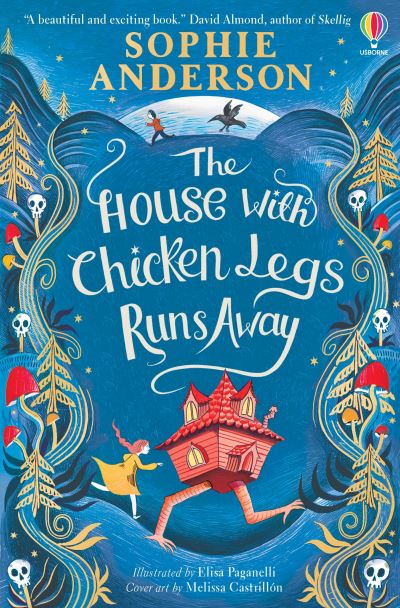 The house with chicken legs runs away