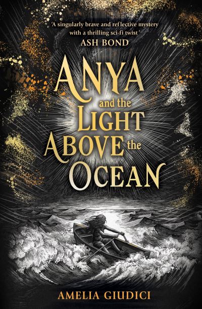 Anya and the light above the ocean
