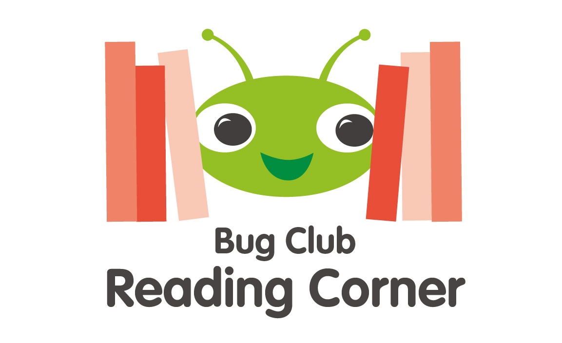 Bug Club childrens reading corner logo