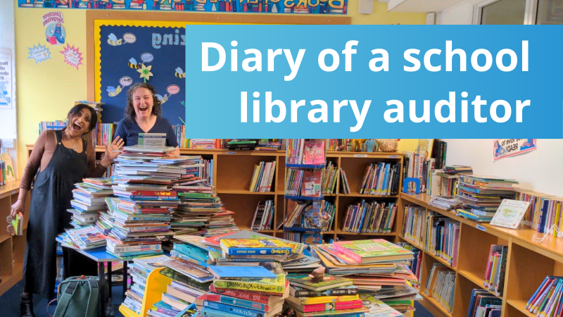 School library auditors and books for school libraries