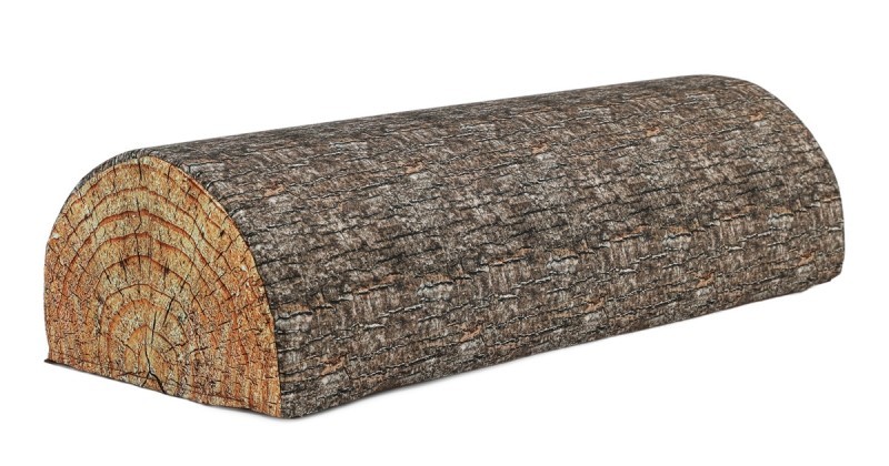 Foam log seat | library soft seating