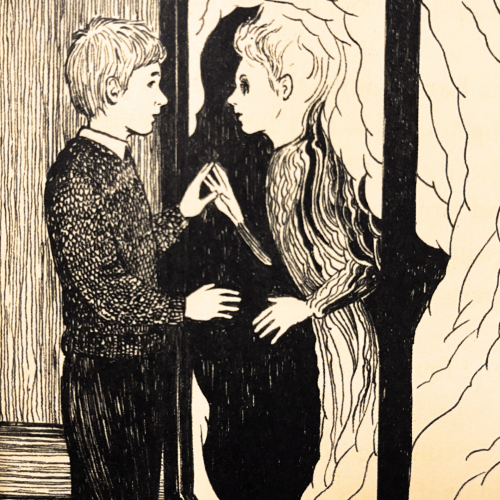 The boy at the window | Illustration by Rohan Eason