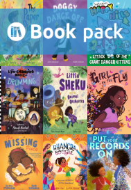 Read to the beat Ages 4-7 book pack Summer Reading Challenge 2026 books