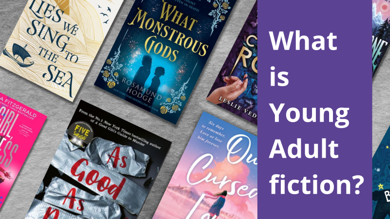 Young adult fiction books and fantasy fiction books for teenagers