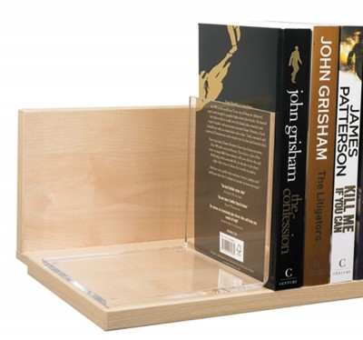 Acrylic book ends