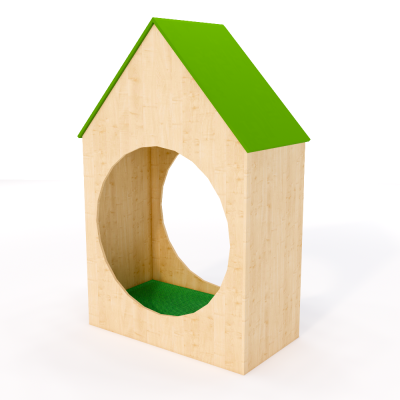 Bird house reading tunnel