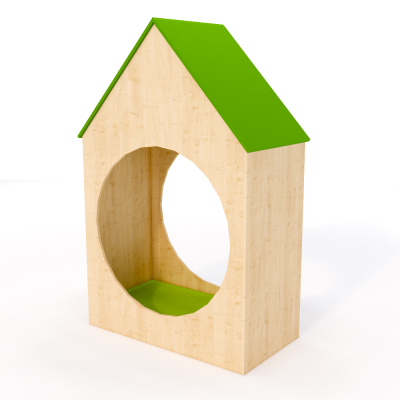 Bird house reading tunnel