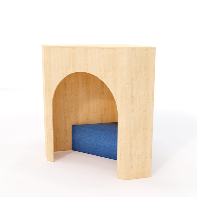 Corner reading den